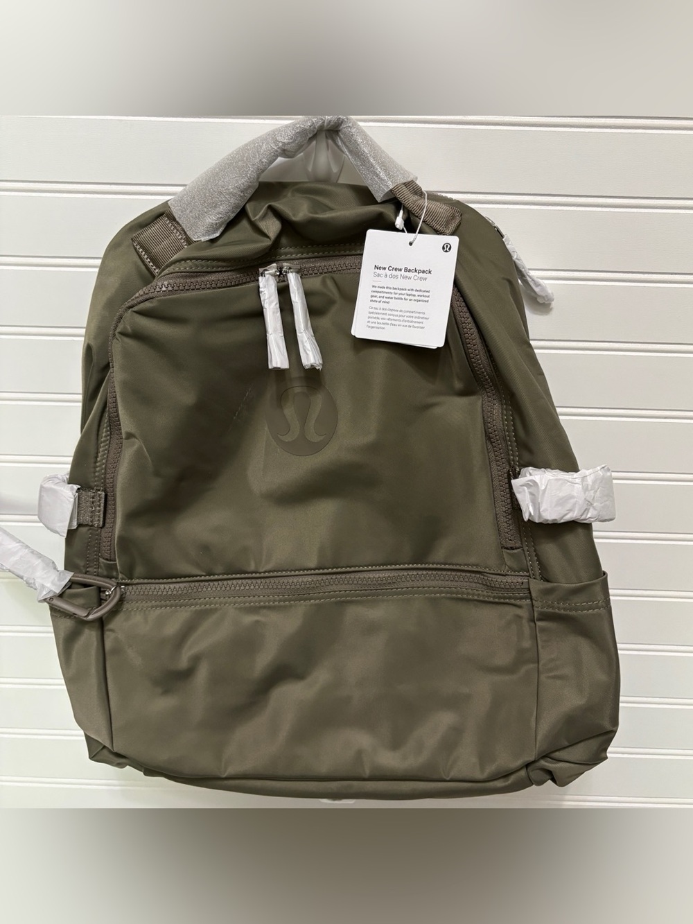 LULULEMON Green Crew Backpack 22L Bag New With Retail Tags